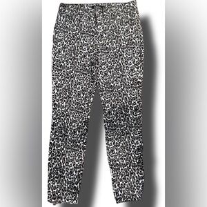 d.jeans Women’s Leopard Print Skinny Jeggings – Size 8